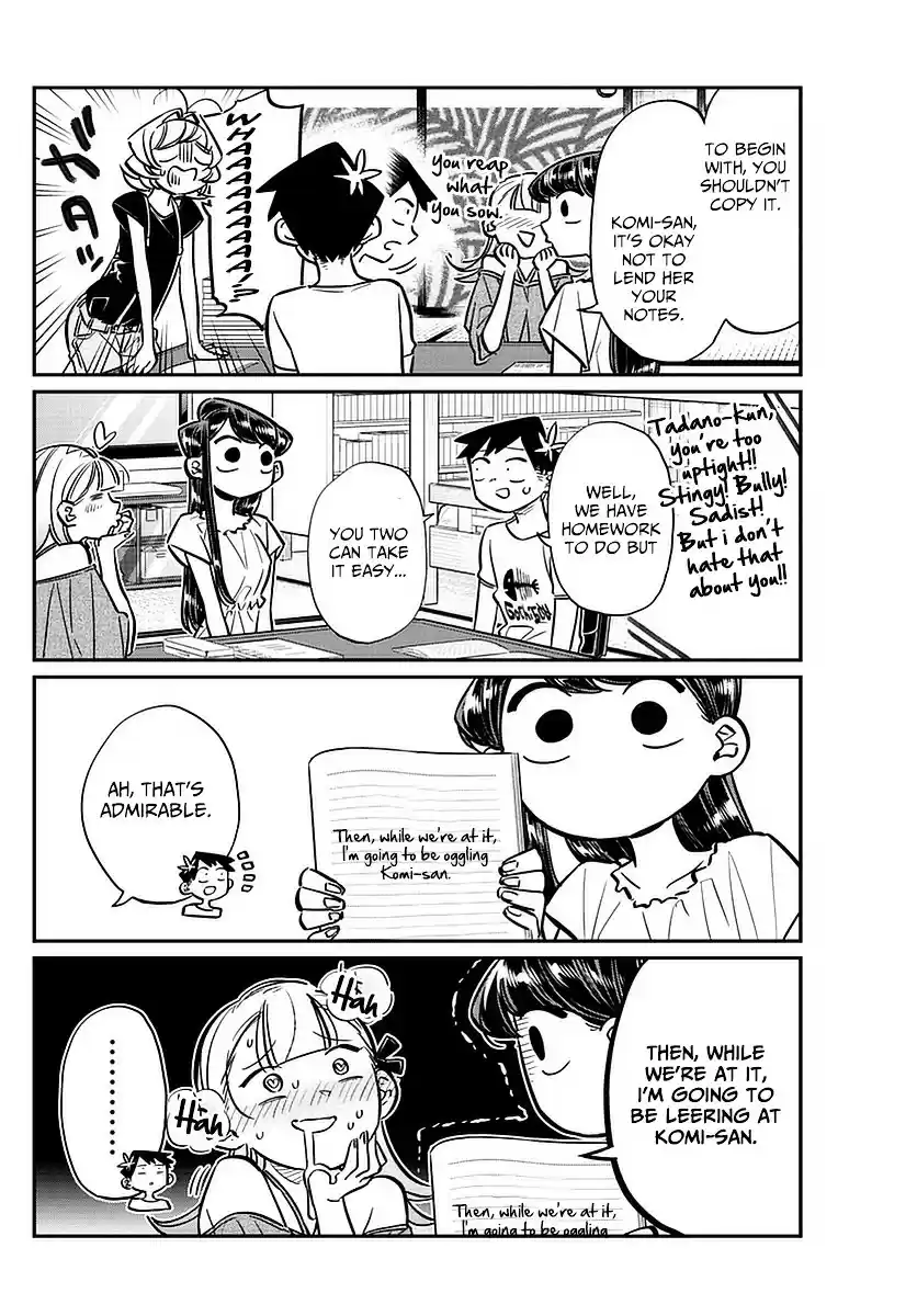 Komi-san wa Komyushou Desu vol.4 ch.50