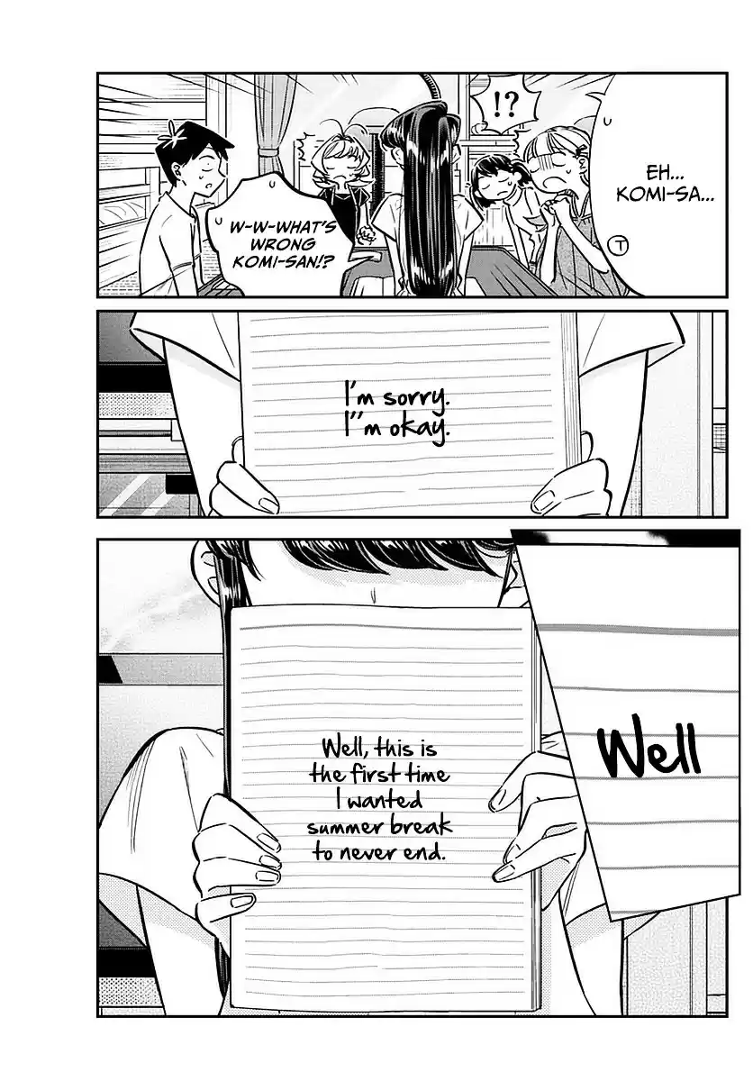 Komi-san wa Komyushou Desu vol.4 ch.50