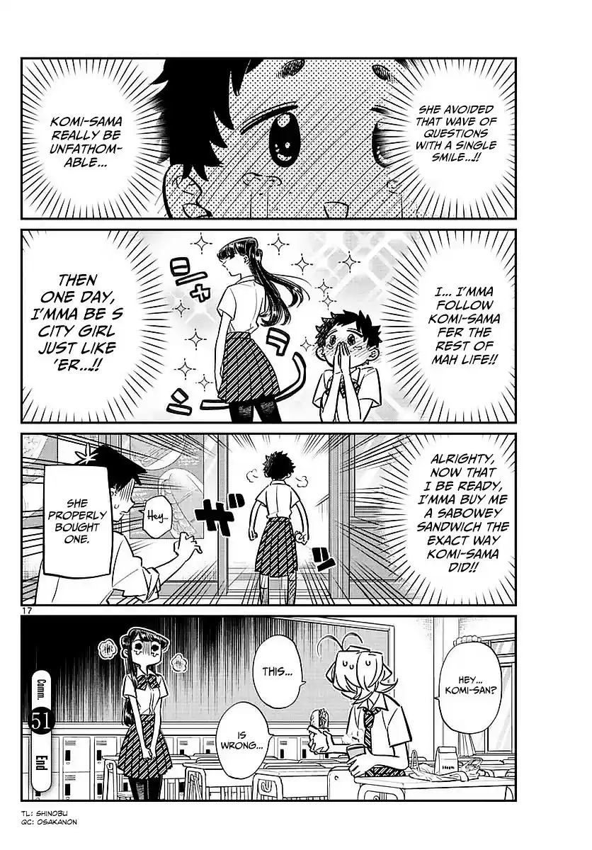 Komi-san wa Komyushou Desu vol.4 ch.51