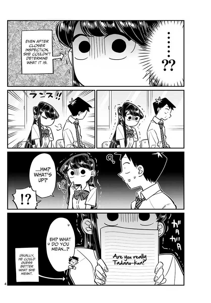 Komi-san wa Komyushou Desu vol.4 ch.52