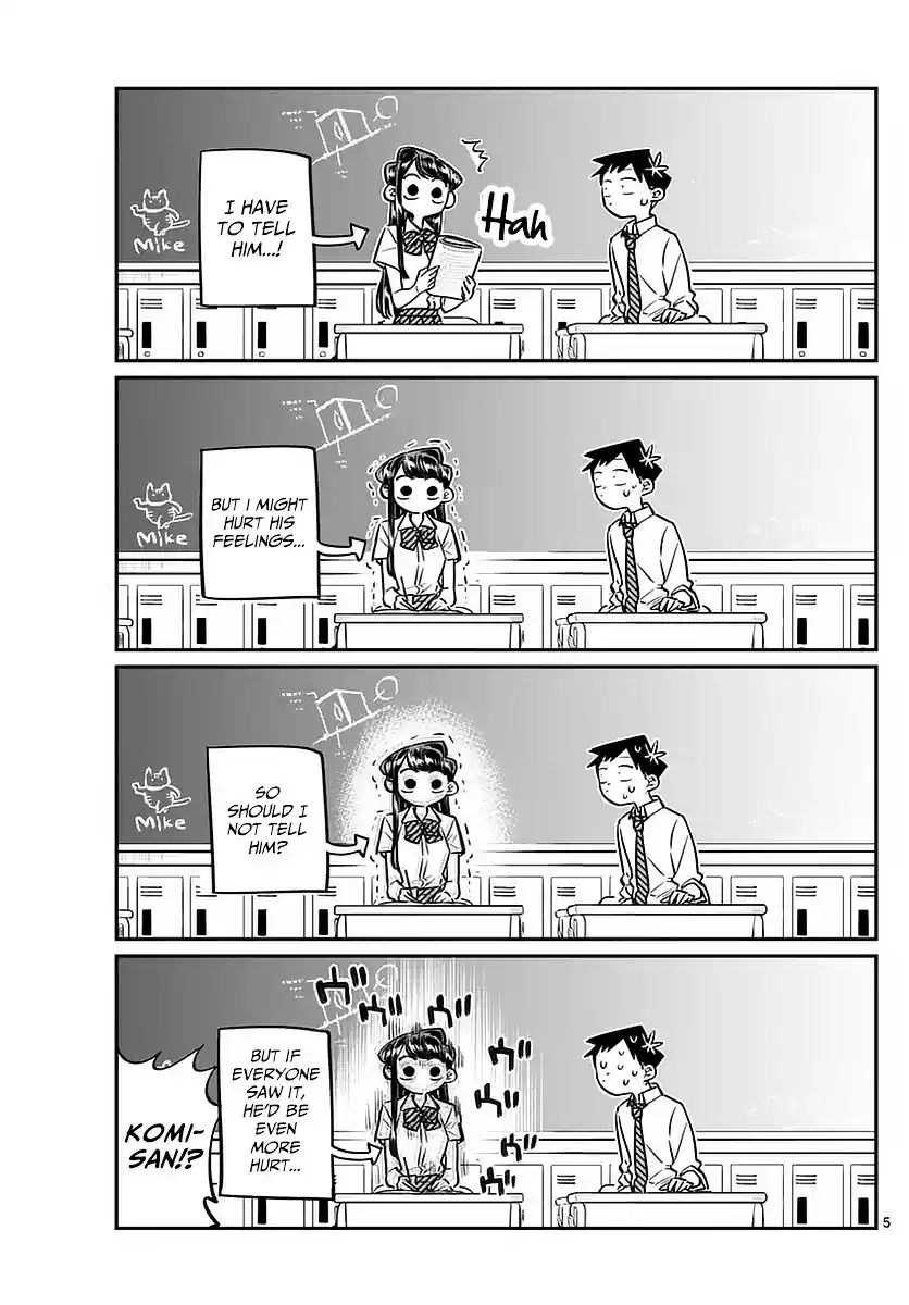 Komi-san wa Komyushou Desu vol.4 ch.52