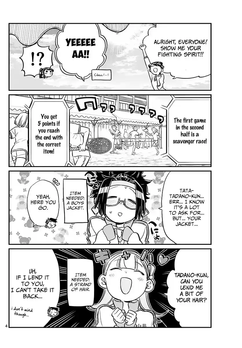 Komi-san wa Komyushou Desu vol.4 ch.55