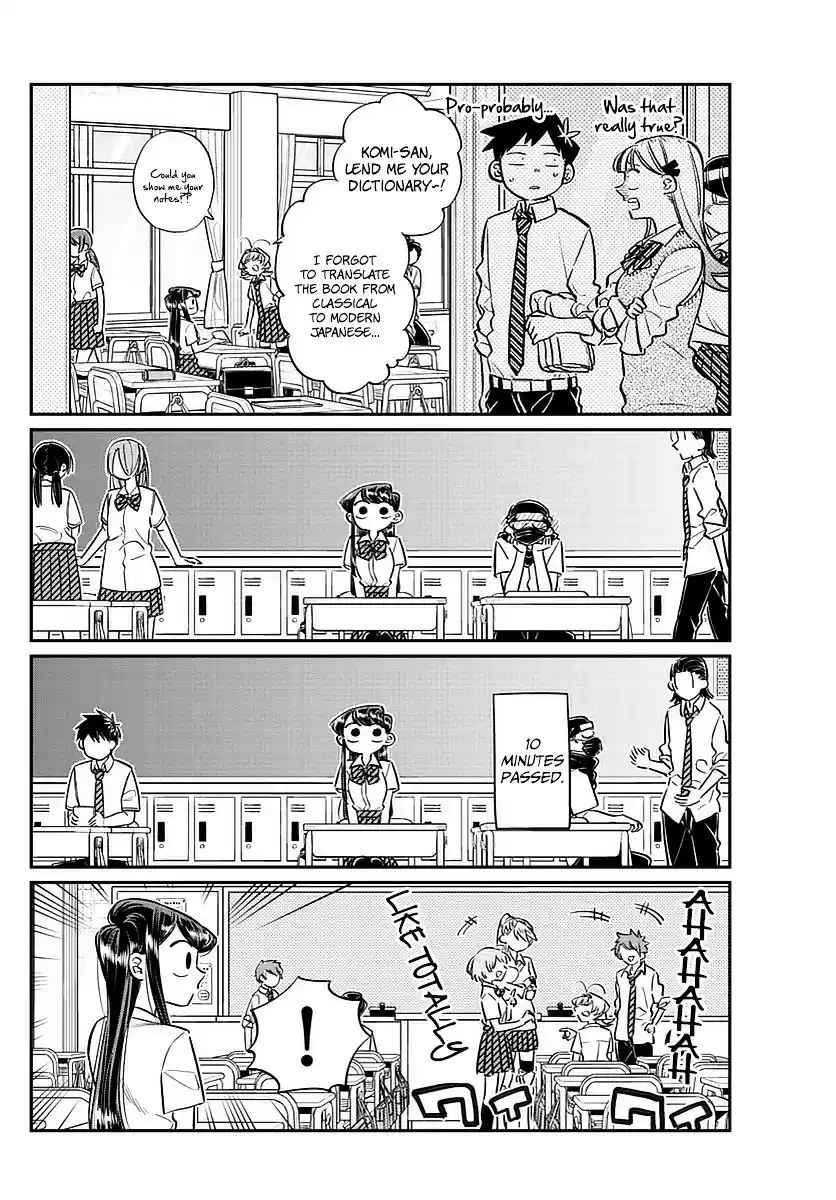 Komi-san wa Komyushou Desu vol.4 ch.56
