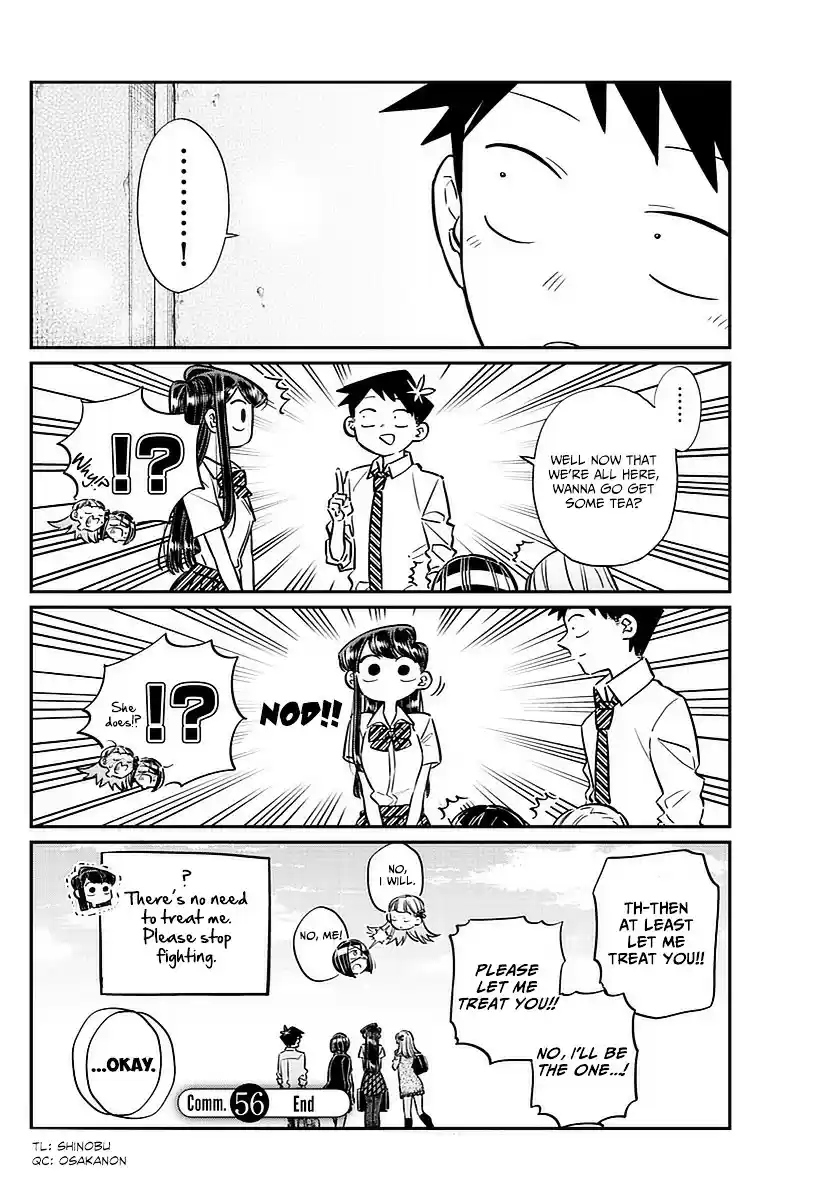 Komi-san wa Komyushou Desu vol.4 ch.56