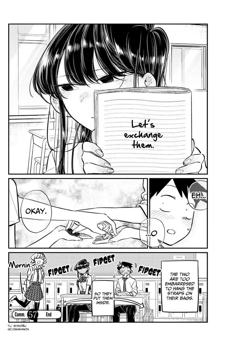 Komi-san wa Komyushou Desu vol.4 ch.57