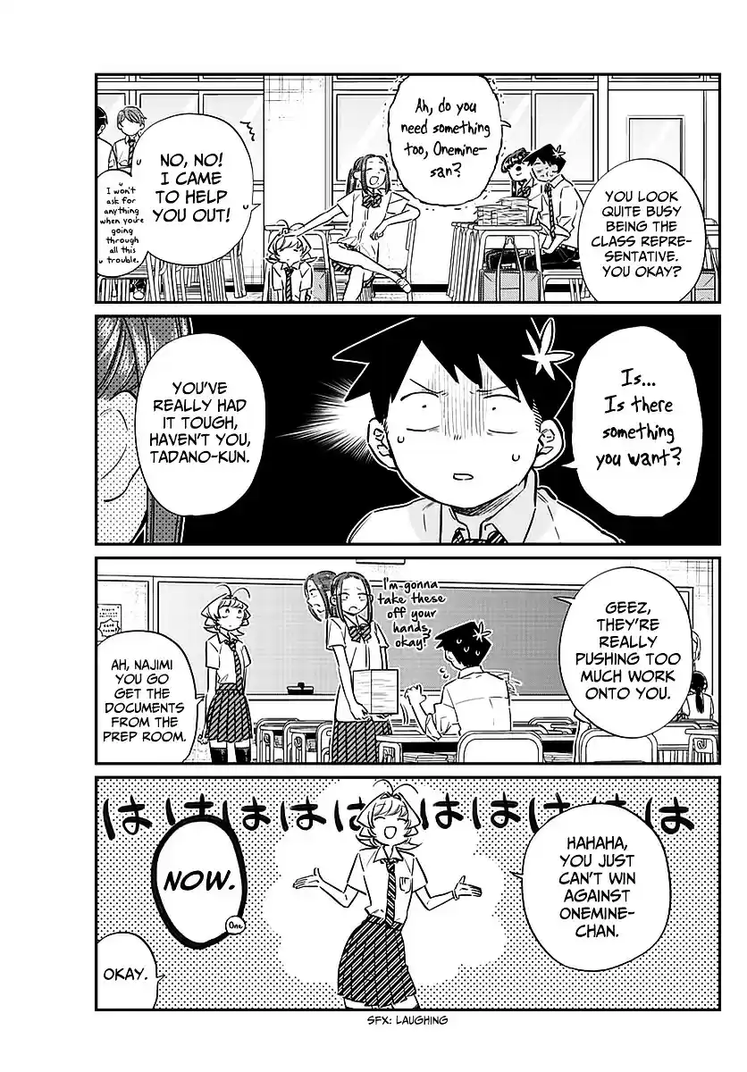 Komi-san wa Komyushou Desu vol.4 ch.58