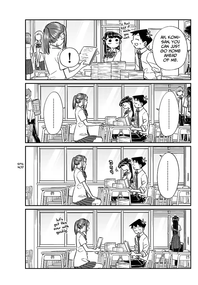 Komi-san wa Komyushou Desu vol.4 ch.58