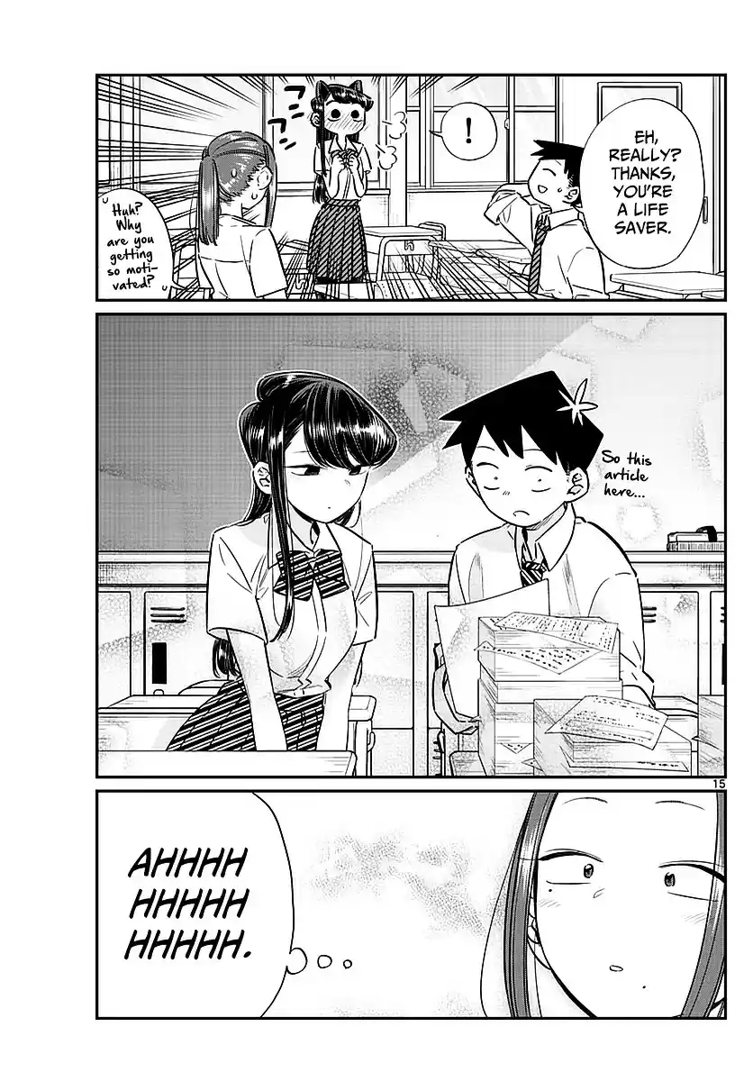 Komi-san wa Komyushou Desu vol.4 ch.58
