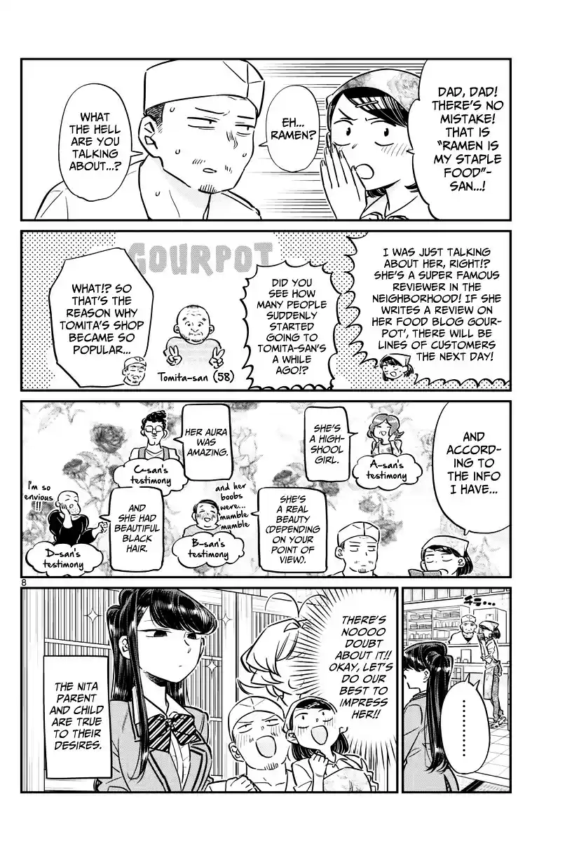 Komi-san wa Komyushou Desu vol.4 ch.61
