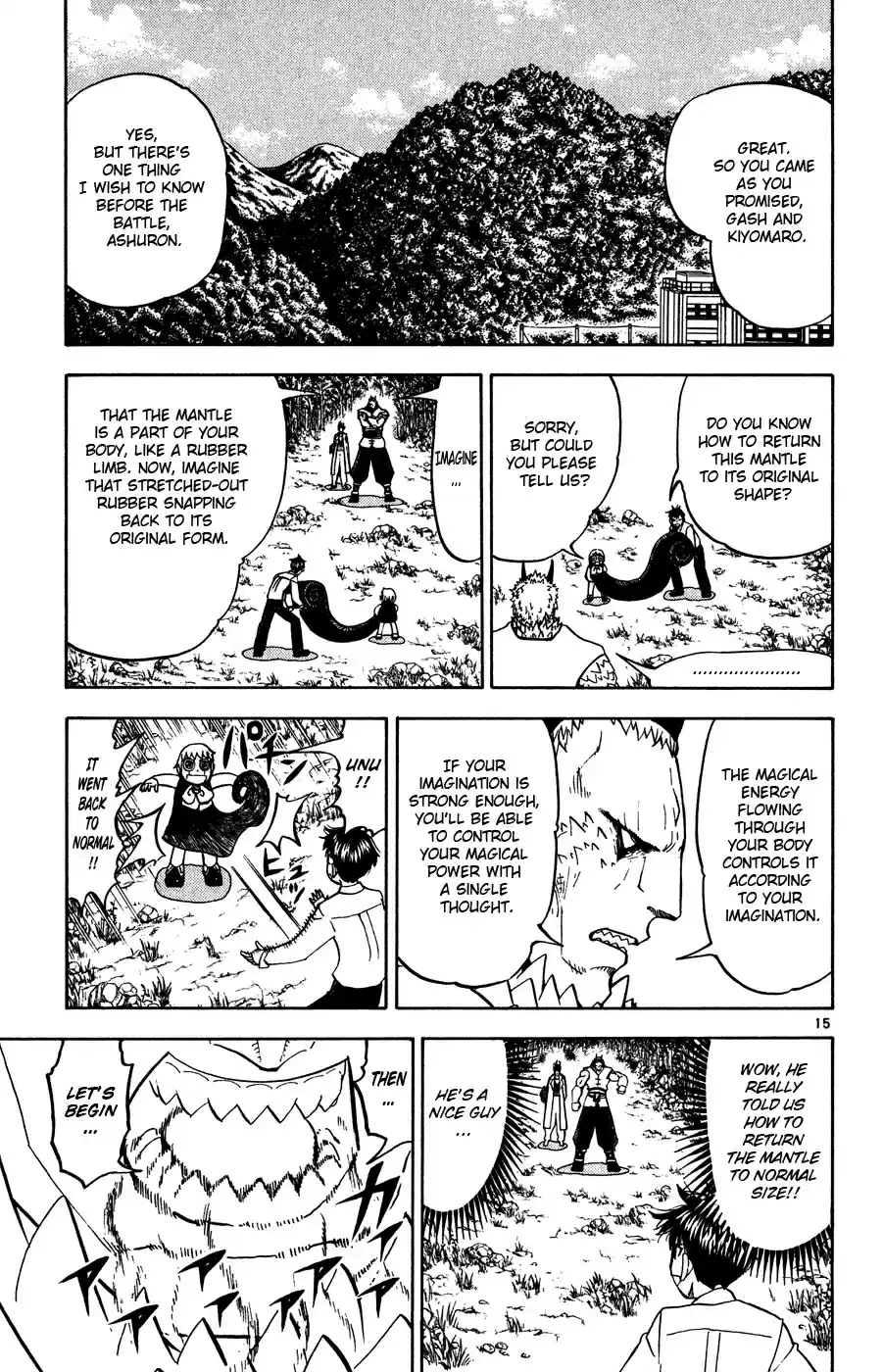 Konjiki no Gash!! Vol. 29 Ch. 278 Zeon's Letter