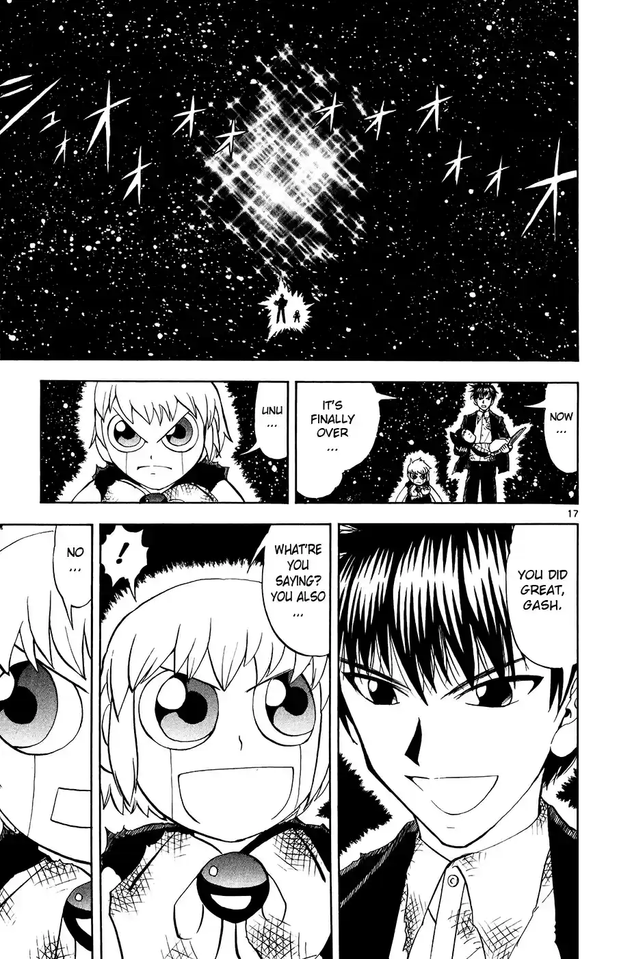 Konjiki no Gash!! Vol. 33 Ch. 319 The Power Of The Golden Book