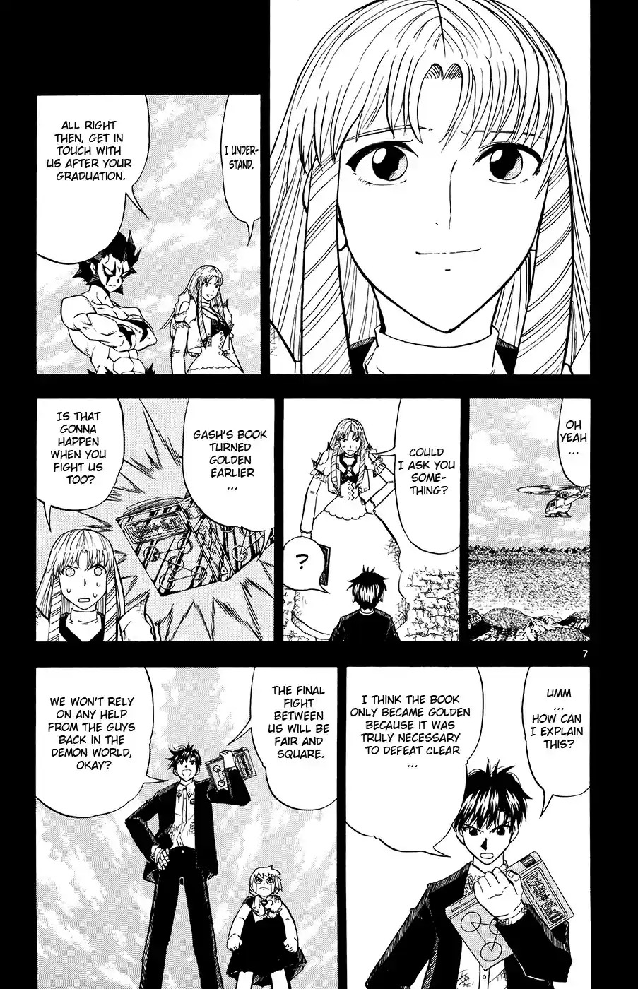 Konjiki no Gash!! Vol. 33 Ch. 320 Graduation