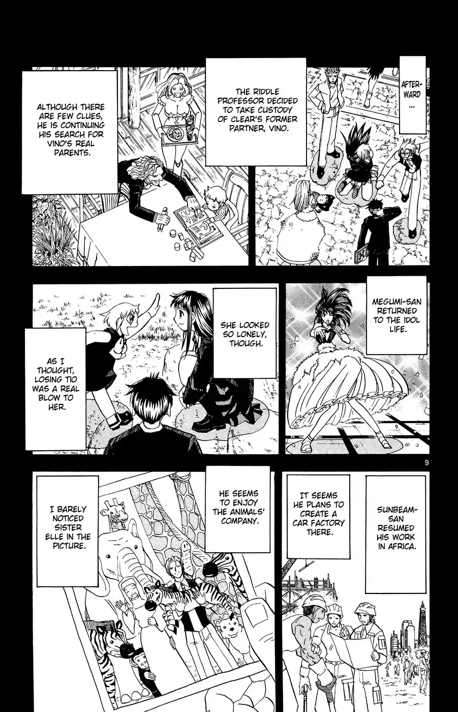 Konjiki no Gash!! Vol. 33 Ch. 320 Graduation