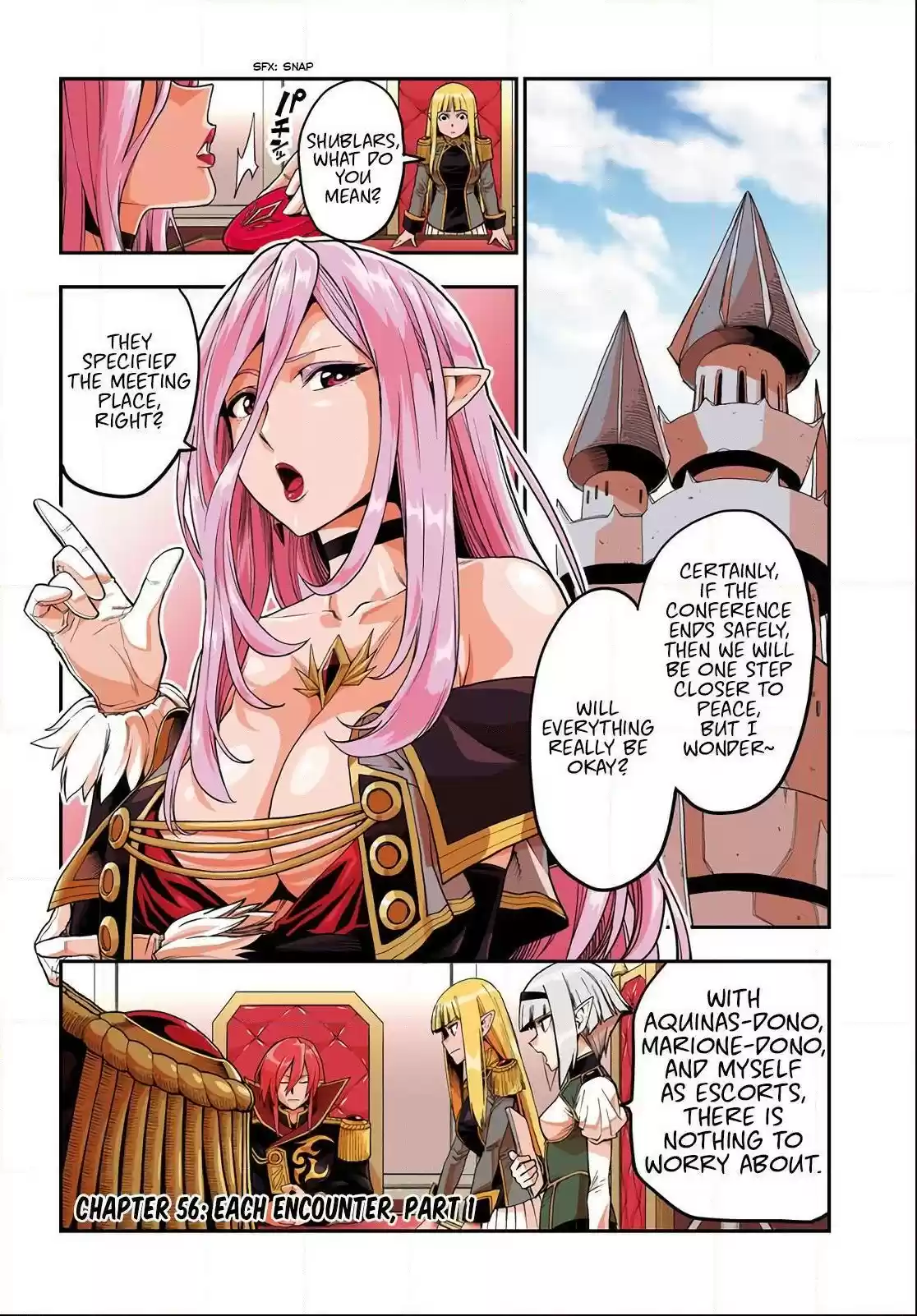 Konjiki no Moji Tsukai Chapter 56