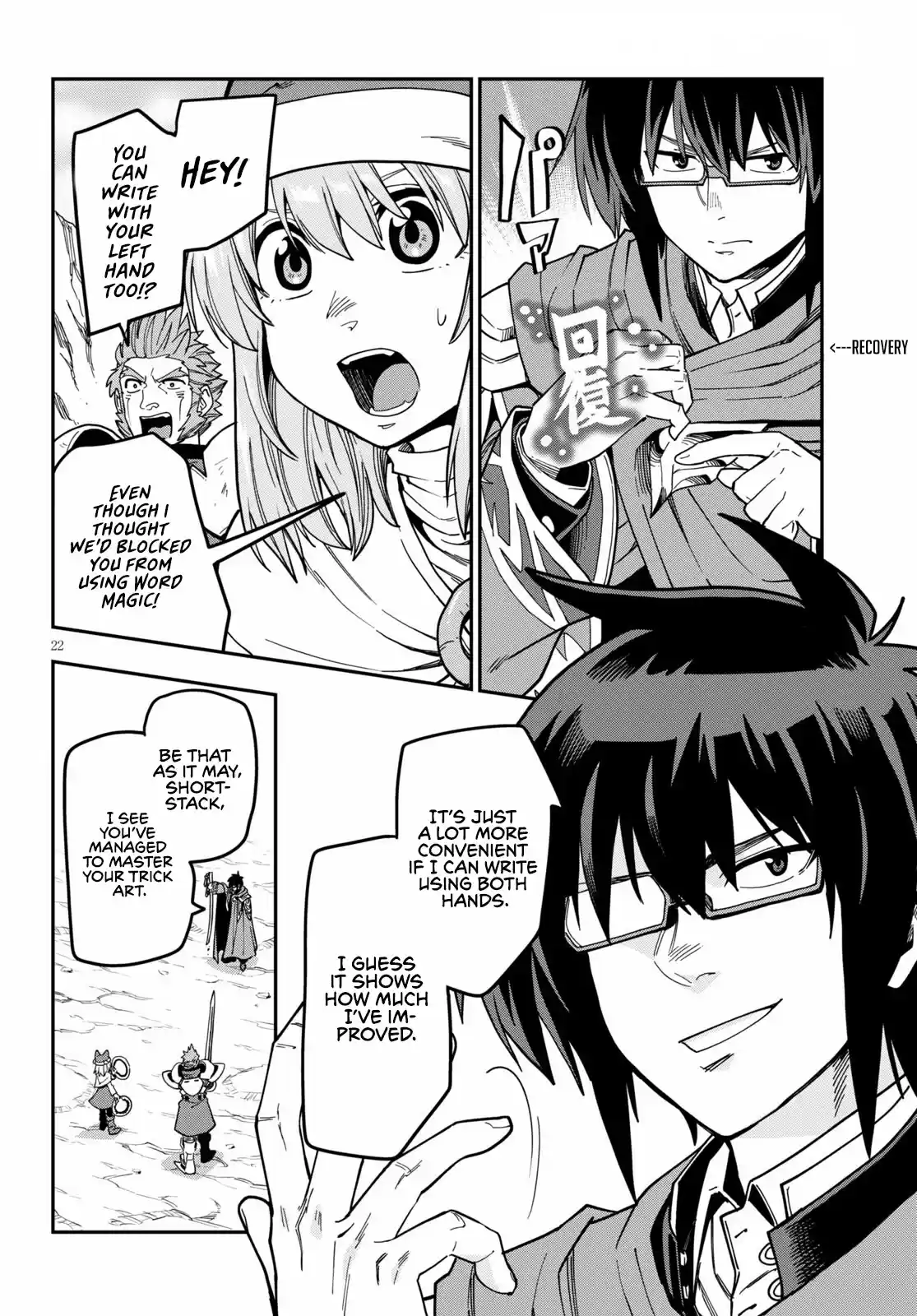 Konjiki No Moji Tsukai - Yuusha Yonin Ni Makikomareta Unique Cheat Chapter 81