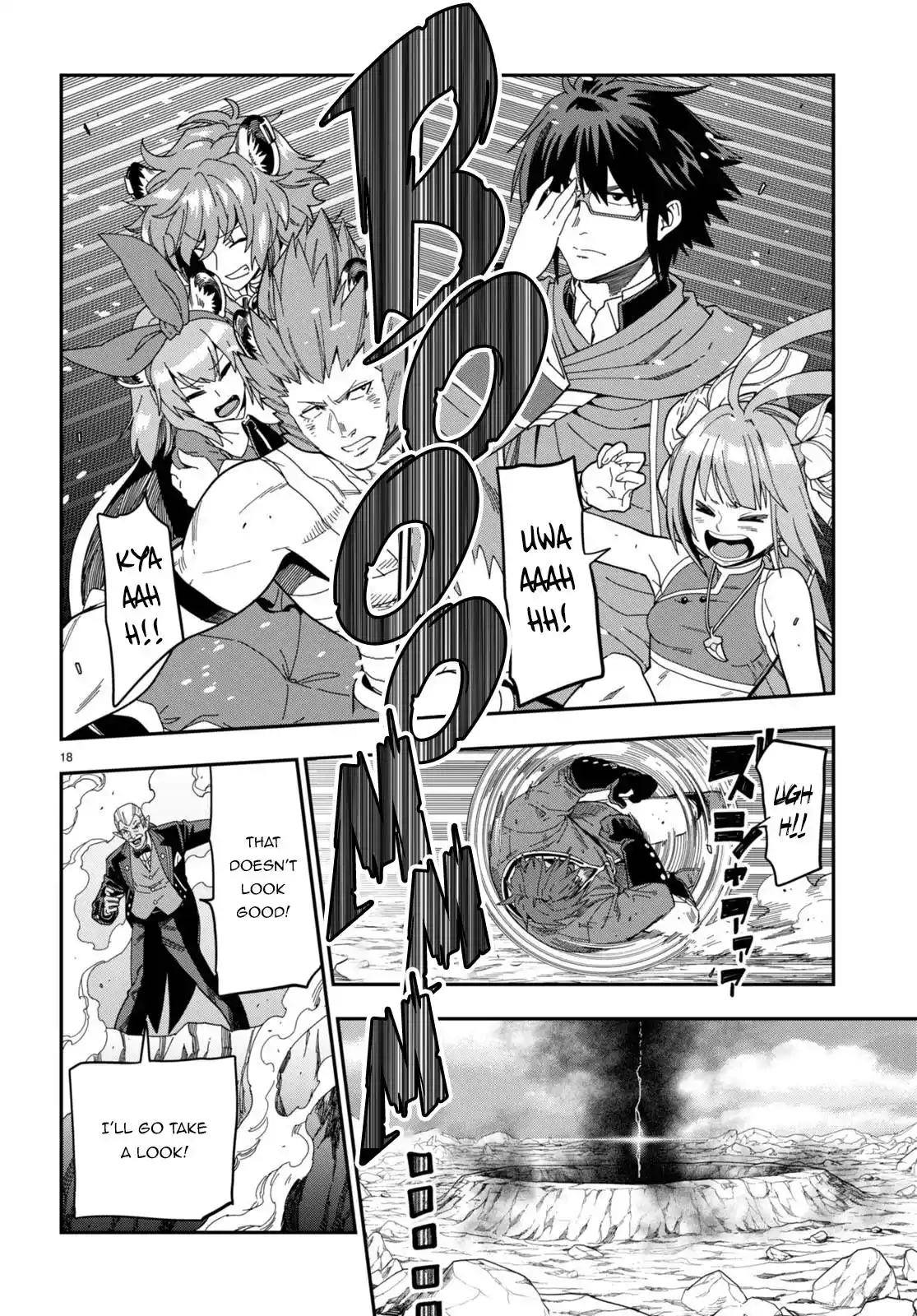 Konjiki no Moji Tsukai - Yuusha Yonin ni Makikomareta Unique Cheat Chapter 90