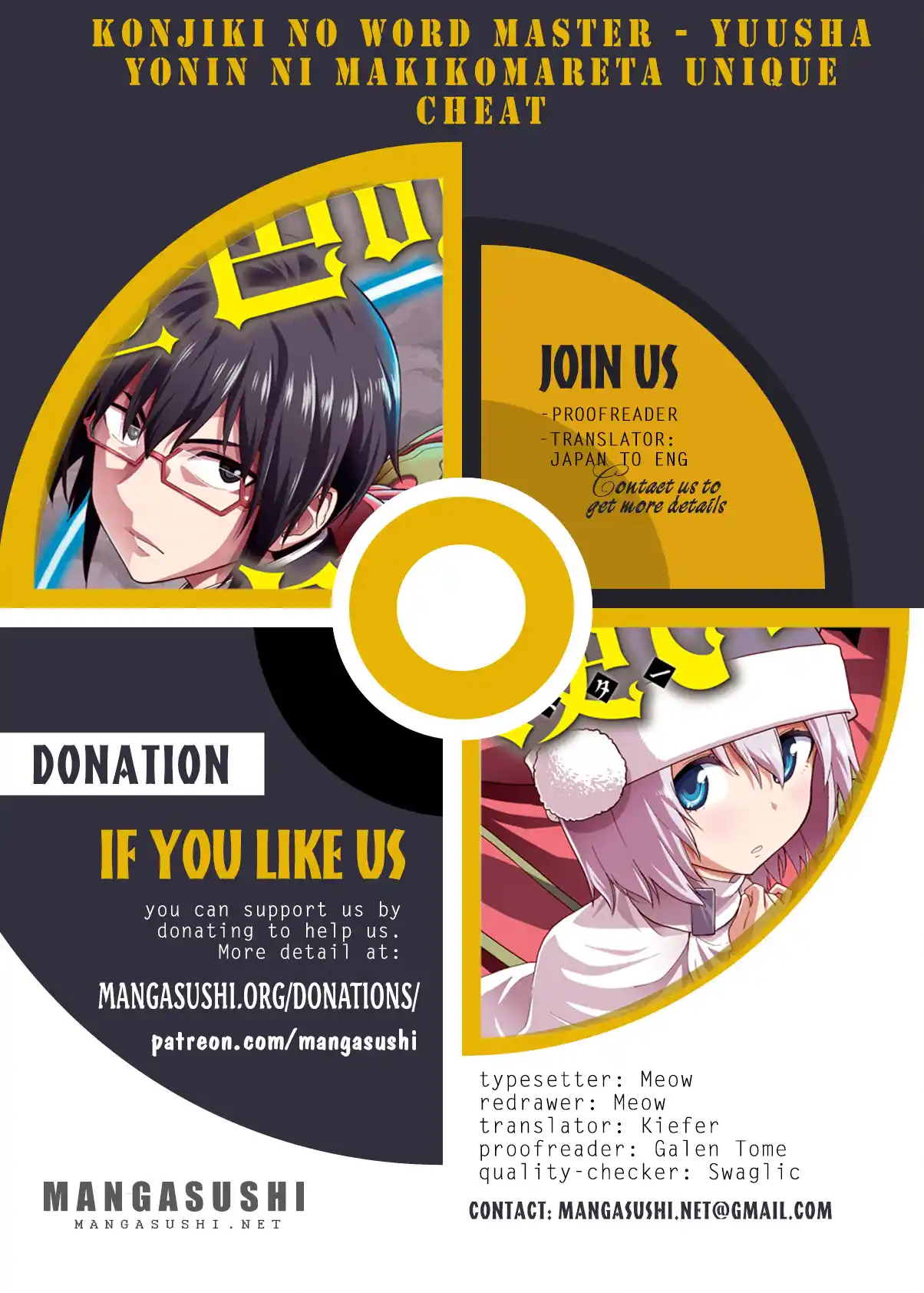 Konjiki No Moji Tsukai - Yuusha Yonin Ni Makikomareta Unique Cheat Chapter 93