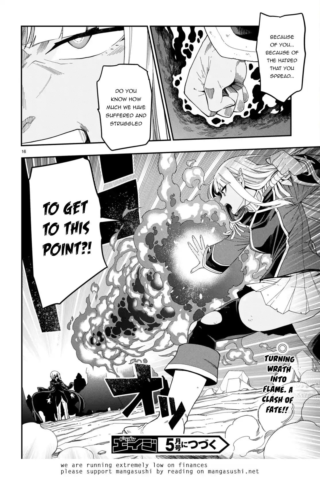 Konjiki No Moji Tsukai - Yuusha Yonin Ni Makikomareta Unique Cheat Chapter 95.5