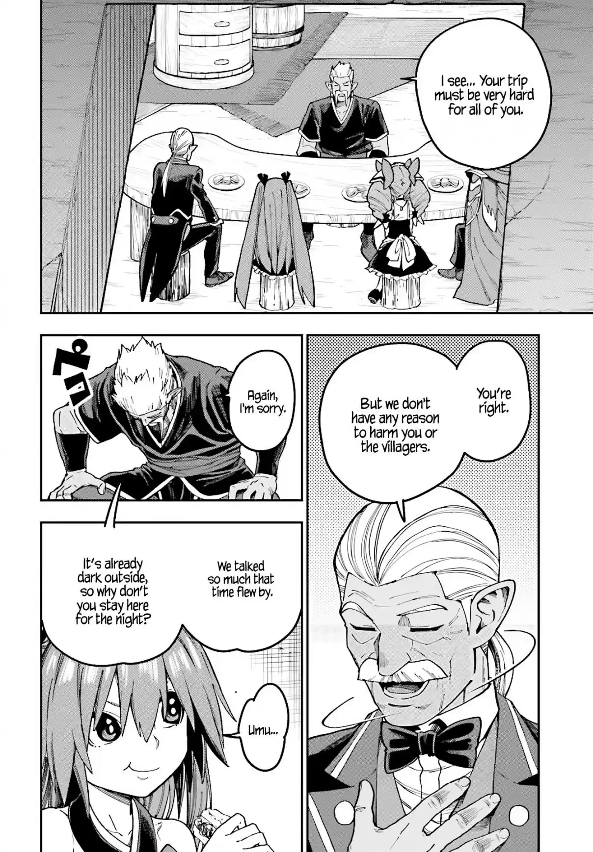 Konjiki no Word Master Yuusha Yonin ni Makikomareta Unique Cheat Ch. 48 Elf village