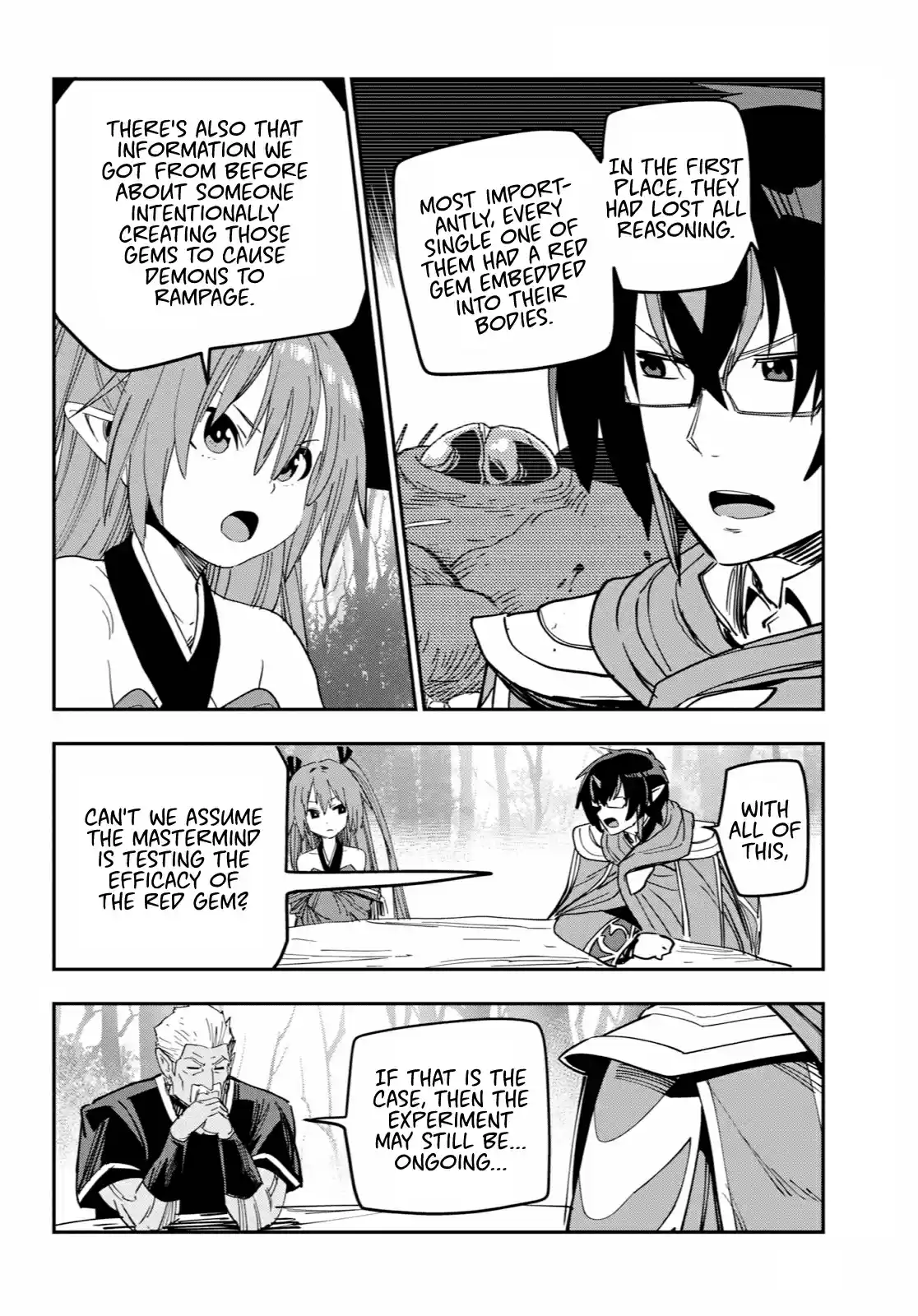 Konjiki no Word Master Yuusha Yonin ni Makikomareta Unique Cheat Ch. 52 Attack of the Insane Beastman, Part 2