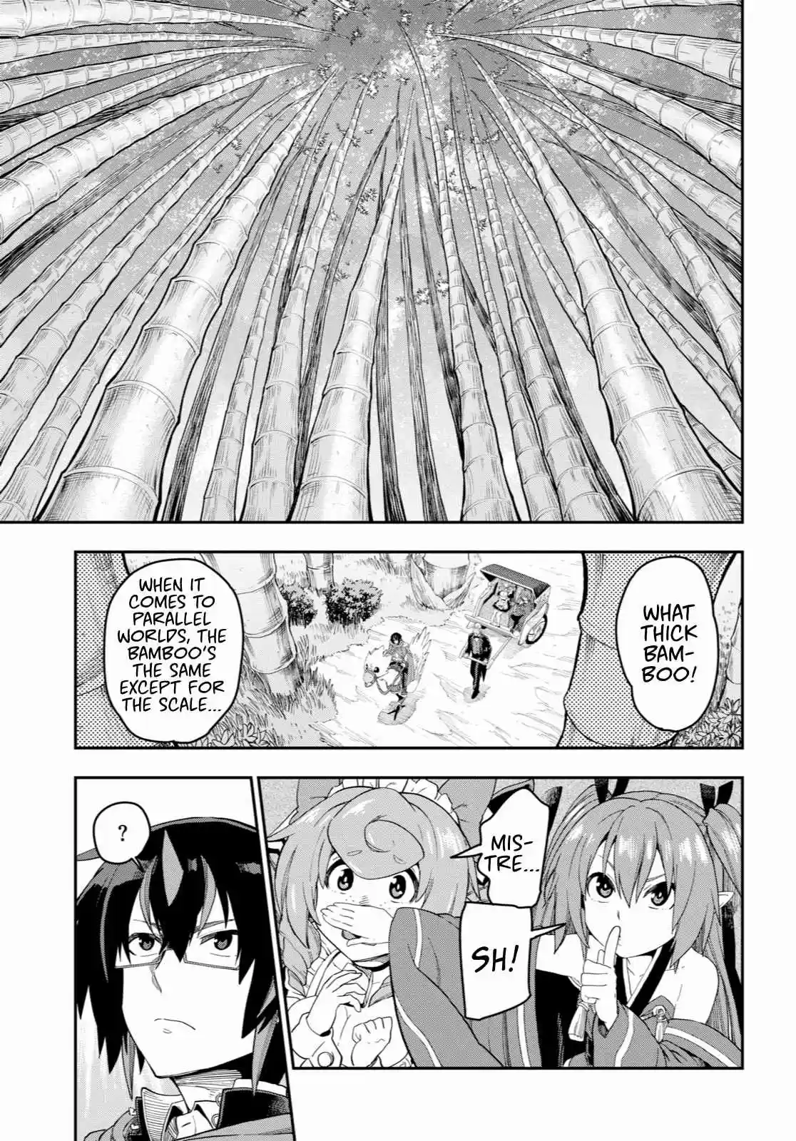 Konjiki no Word Master Yuusha Yonin ni Makikomareta Unique Cheat Ch. 53 A Child Raised by Monsters