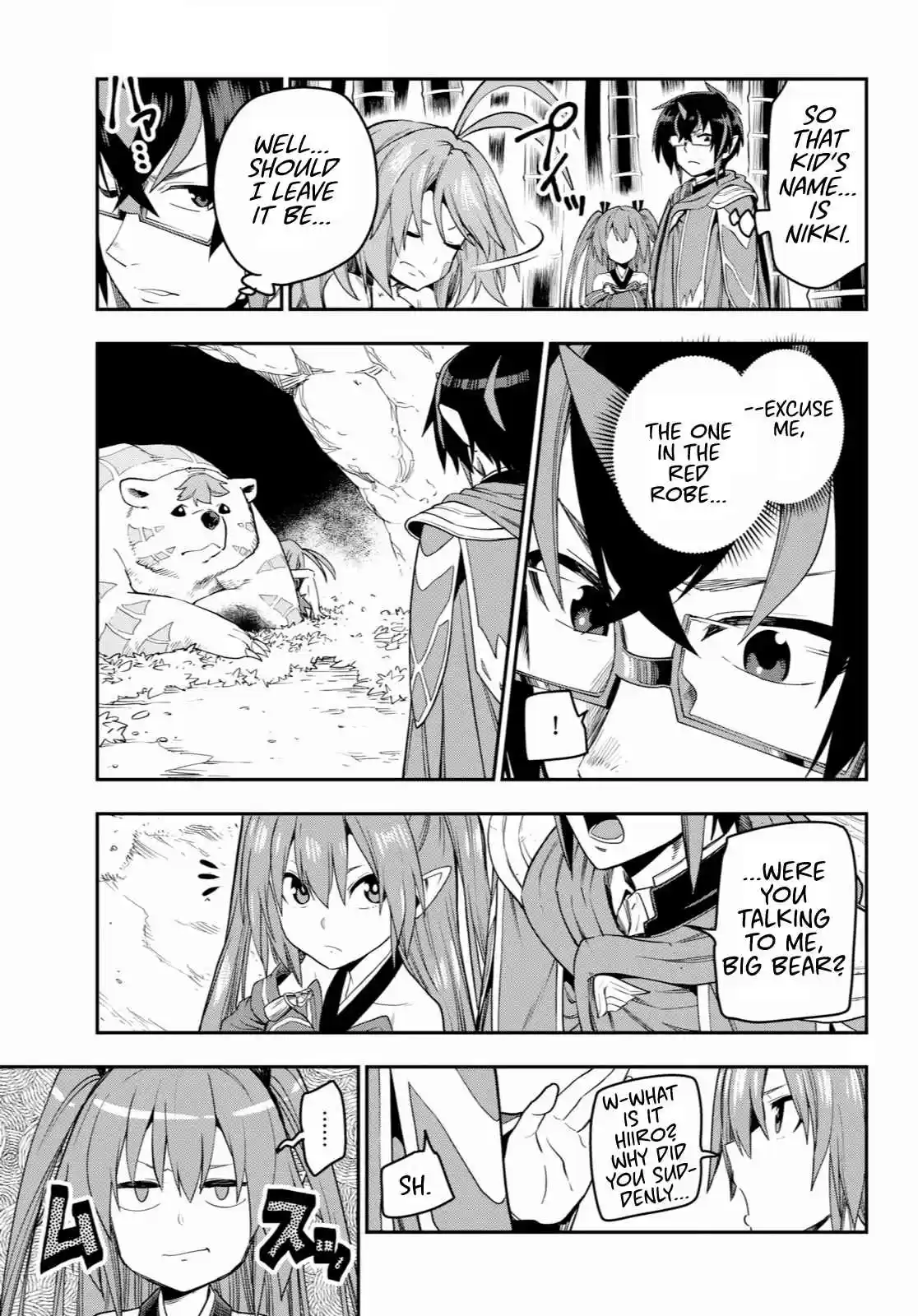 Konjiki no Word Master Yuusha Yonin ni Makikomareta Unique Cheat Ch. 53 A Child Raised by Monsters