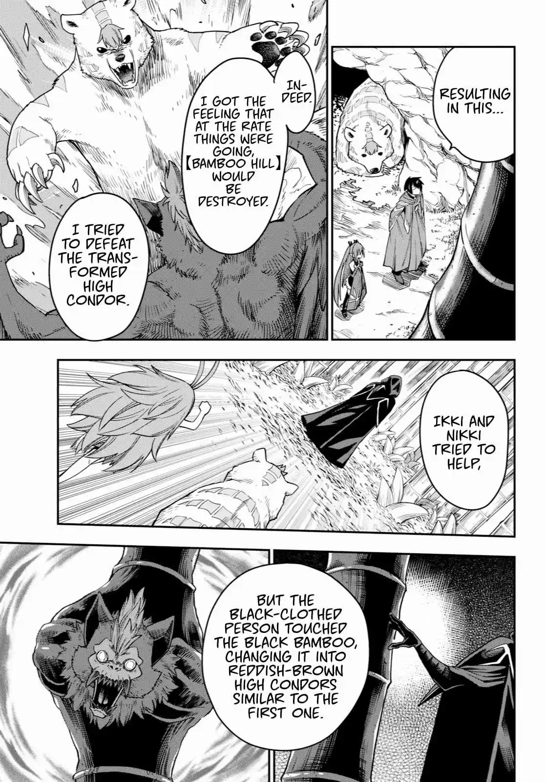 Konjiki no Word Master Yuusha Yonin ni Makikomareta Unique Cheat Ch. 53 A Child Raised by Monsters