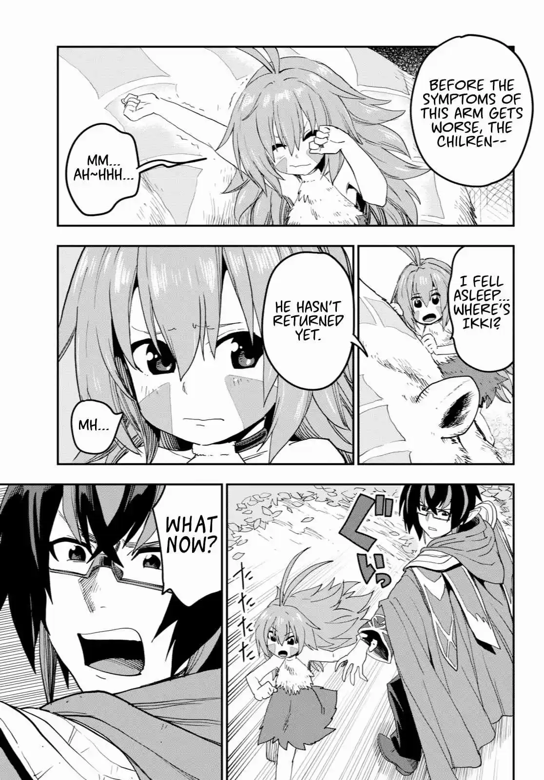 Konjiki no Word Master Yuusha Yonin ni Makikomareta Unique Cheat Ch. 53 A Child Raised by Monsters