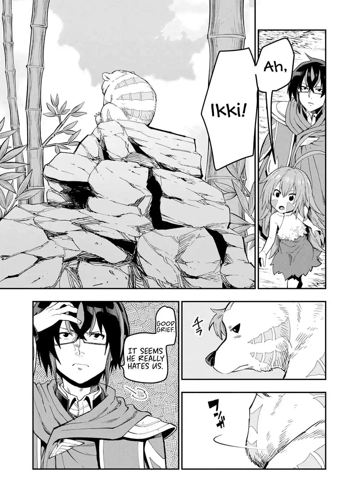 Konjiki no Word Master Yuusha Yonin ni Makikomareta Unique Cheat Ch. 54 A Child Raised by Monsters, Part 2