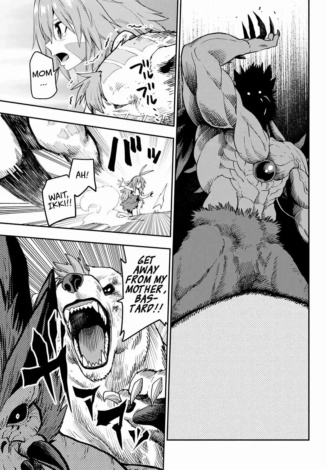 Konjiki no Word Master Yuusha Yonin ni Makikomareta Unique Cheat Ch. 54 A Child Raised by Monsters, Part 2