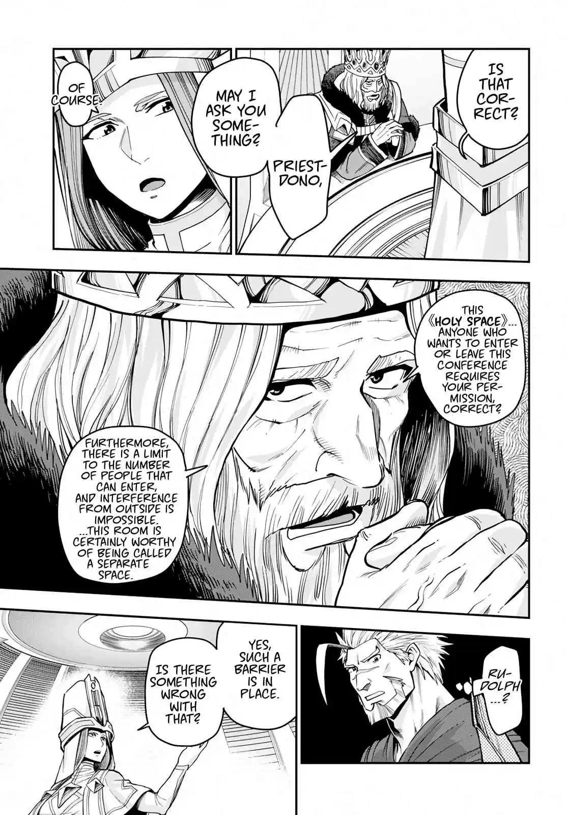 Konjiki no Word Master Yuusha Yonin ni Makikomareta Unique Cheat Ch. 59 Human Demon Alliance Conference, Part 1