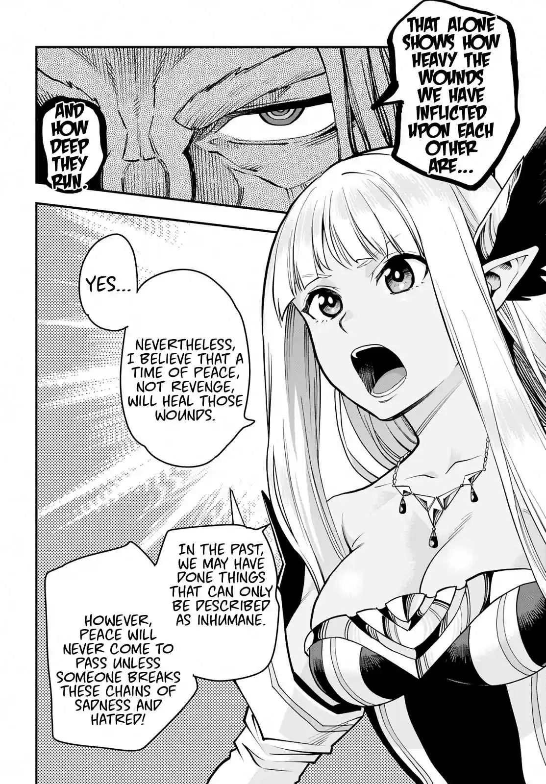 Konjiki no Word Master Yuusha Yonin ni Makikomareta Unique Cheat Ch. 59 Human Demon Alliance Conference, Part 1