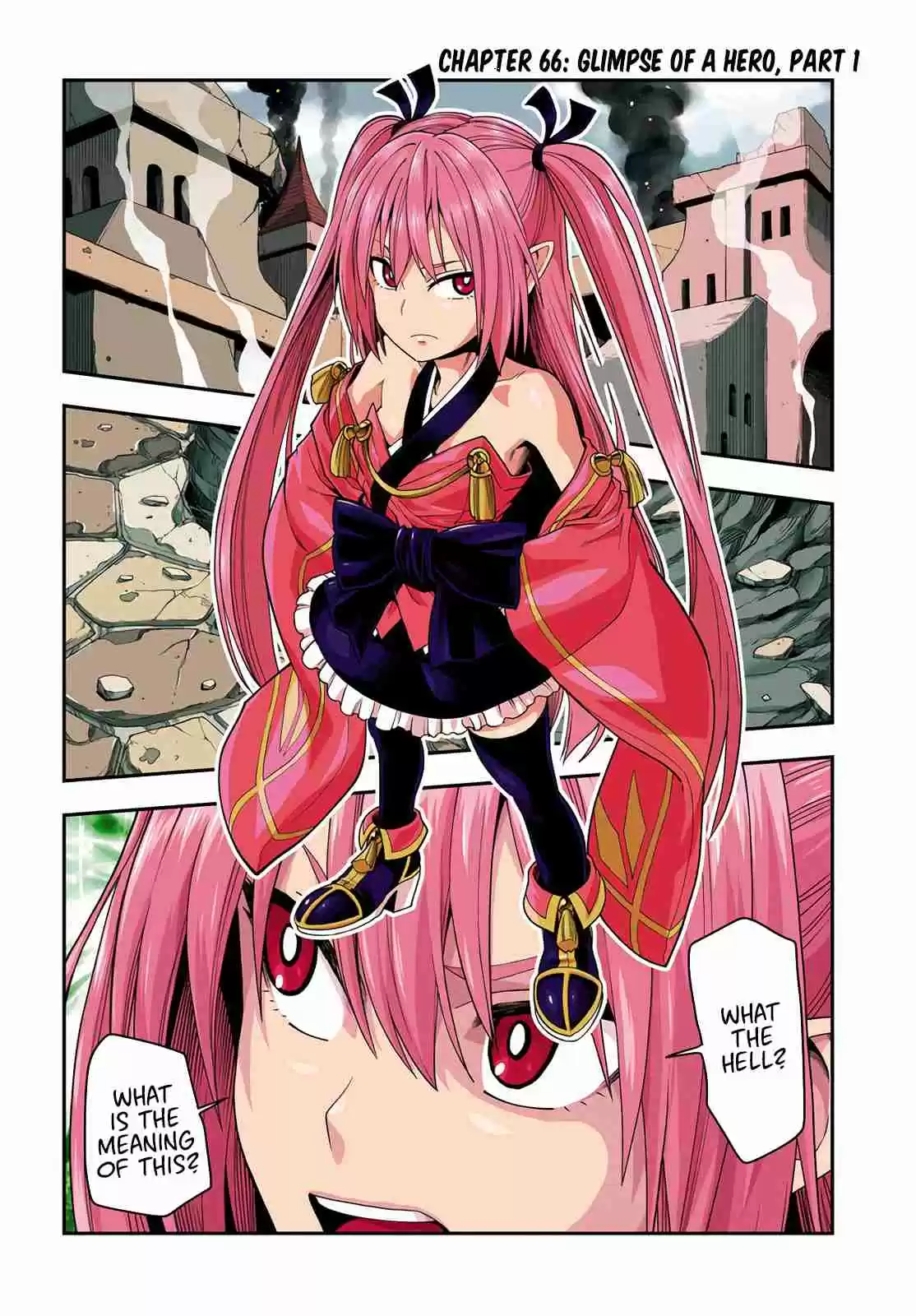 Konjiki no Word Master Yuusha Yonin ni Makikomareta Unique Cheat Ch. 66 Glimpse of a Hero, Part 1