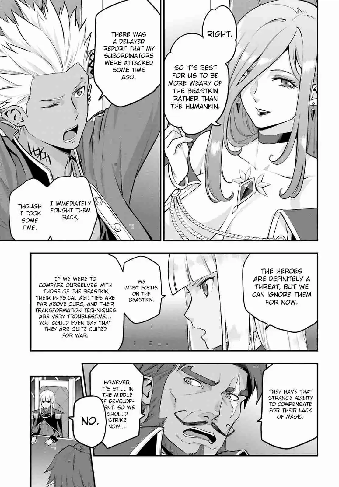 Konjiki no Word Master Yuusha Yonin ni Makikomareta Unique Cheat Vol. 3 Ch. 15.1 Conference in the Demon Country