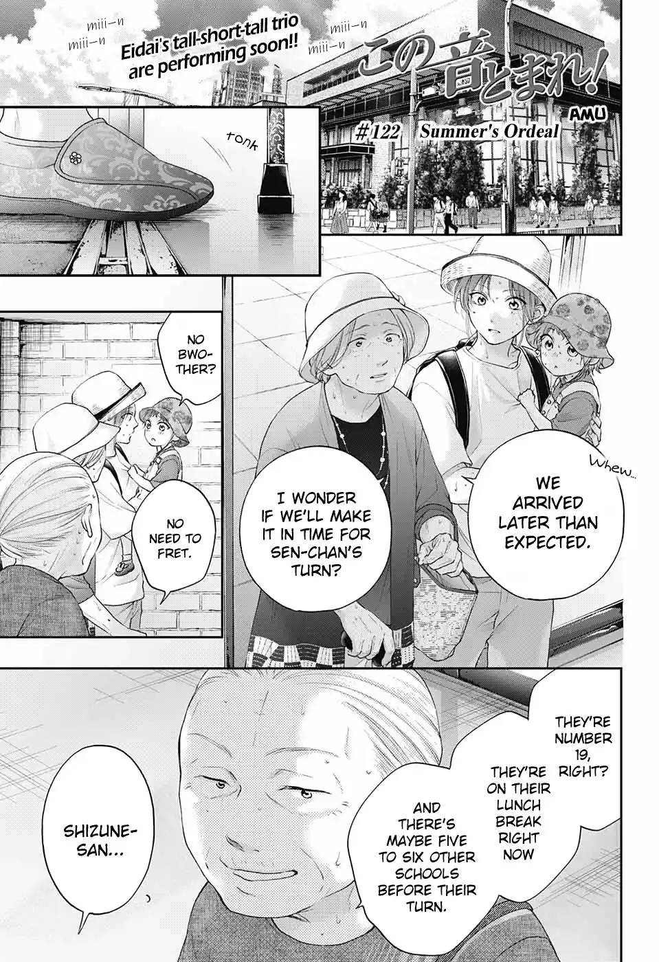 Kono Oto Tomare! Sounds Of Life Chapter 122