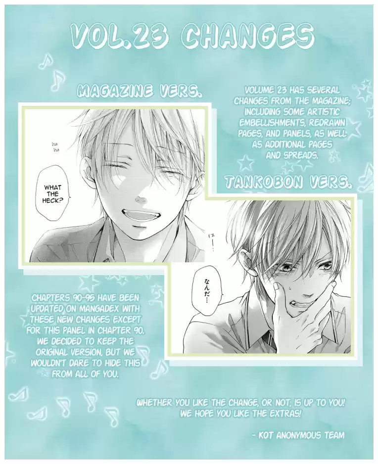 Kono Oto Tomare! Sounds Of Life Vol.23 Chapter 95.5
