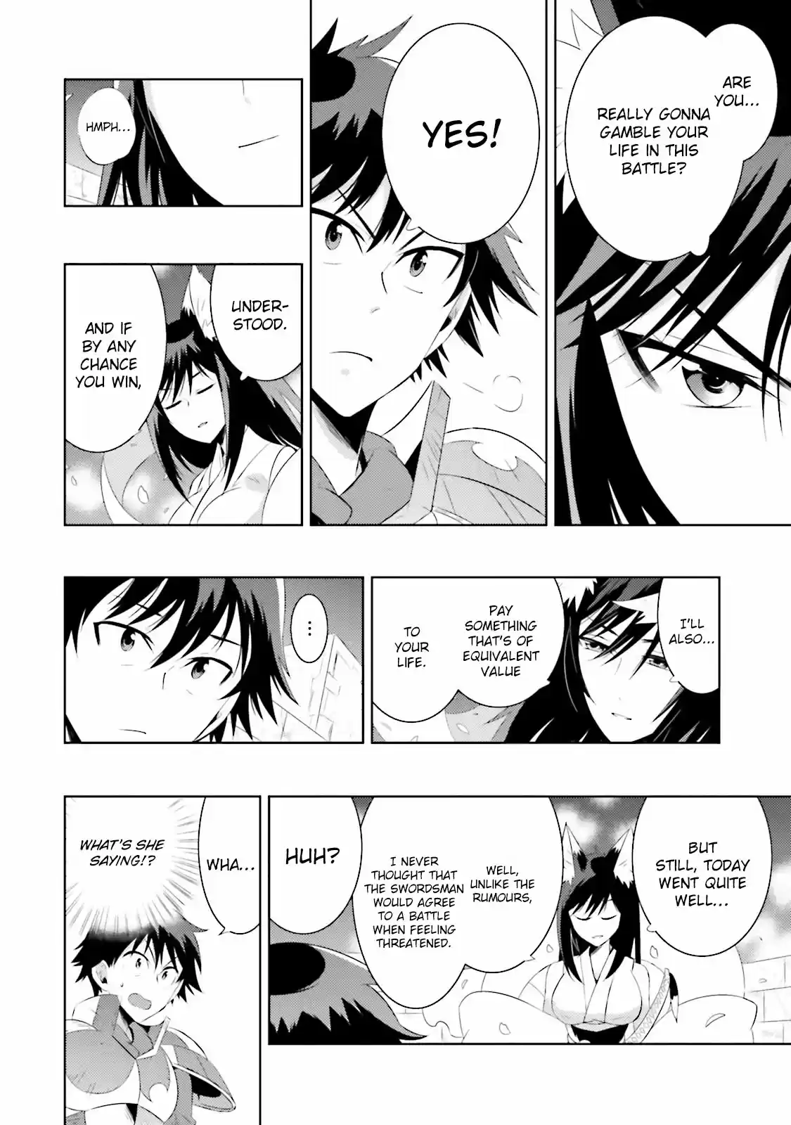 Kono Sekai ga Game da to Ore dake ga Shitteiru Ch. 15 1 vs 1