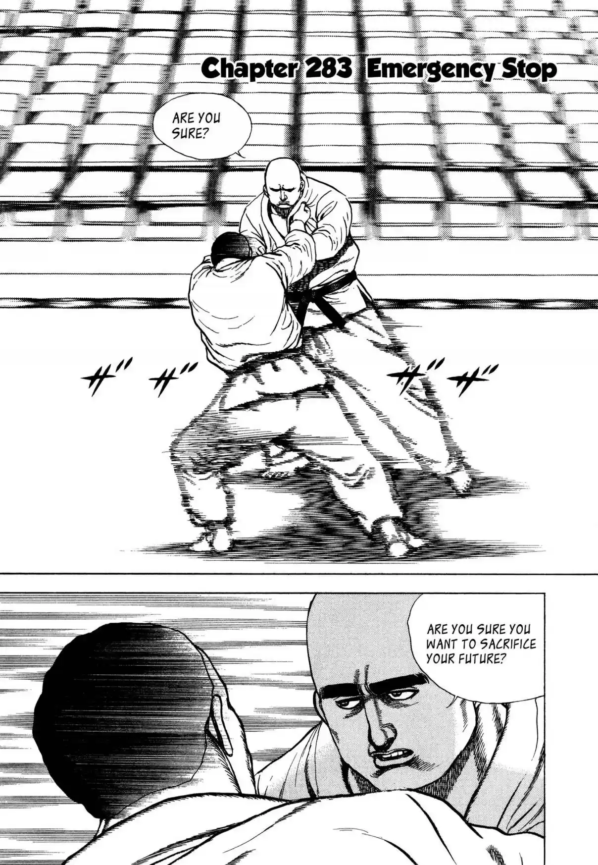 Koukou Tekken den Tough Vol. 26 Ch. 283 Emergency Stop