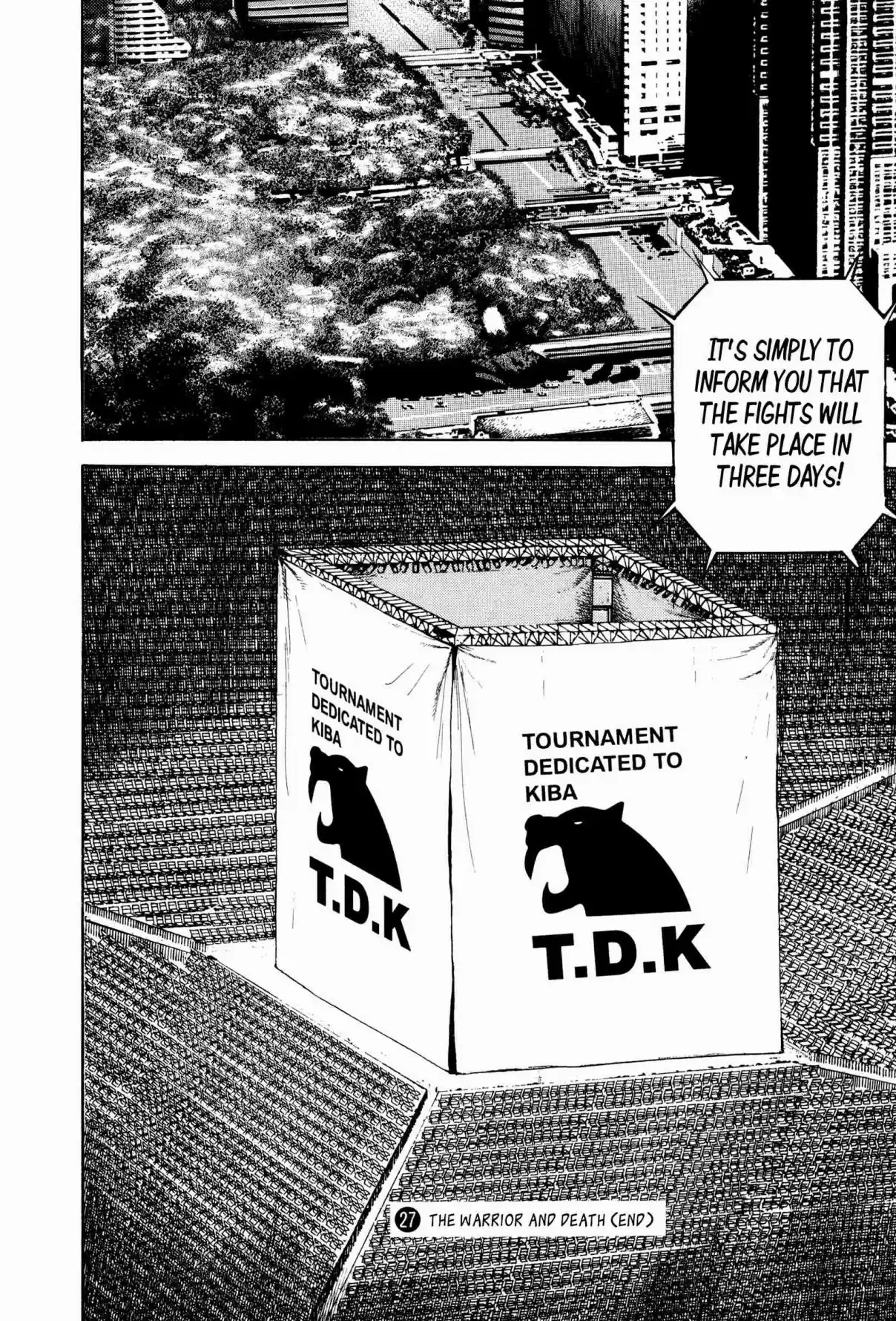 Koukou Tekken den Tough Vol. 27 Ch. 295 The Warrior And Death