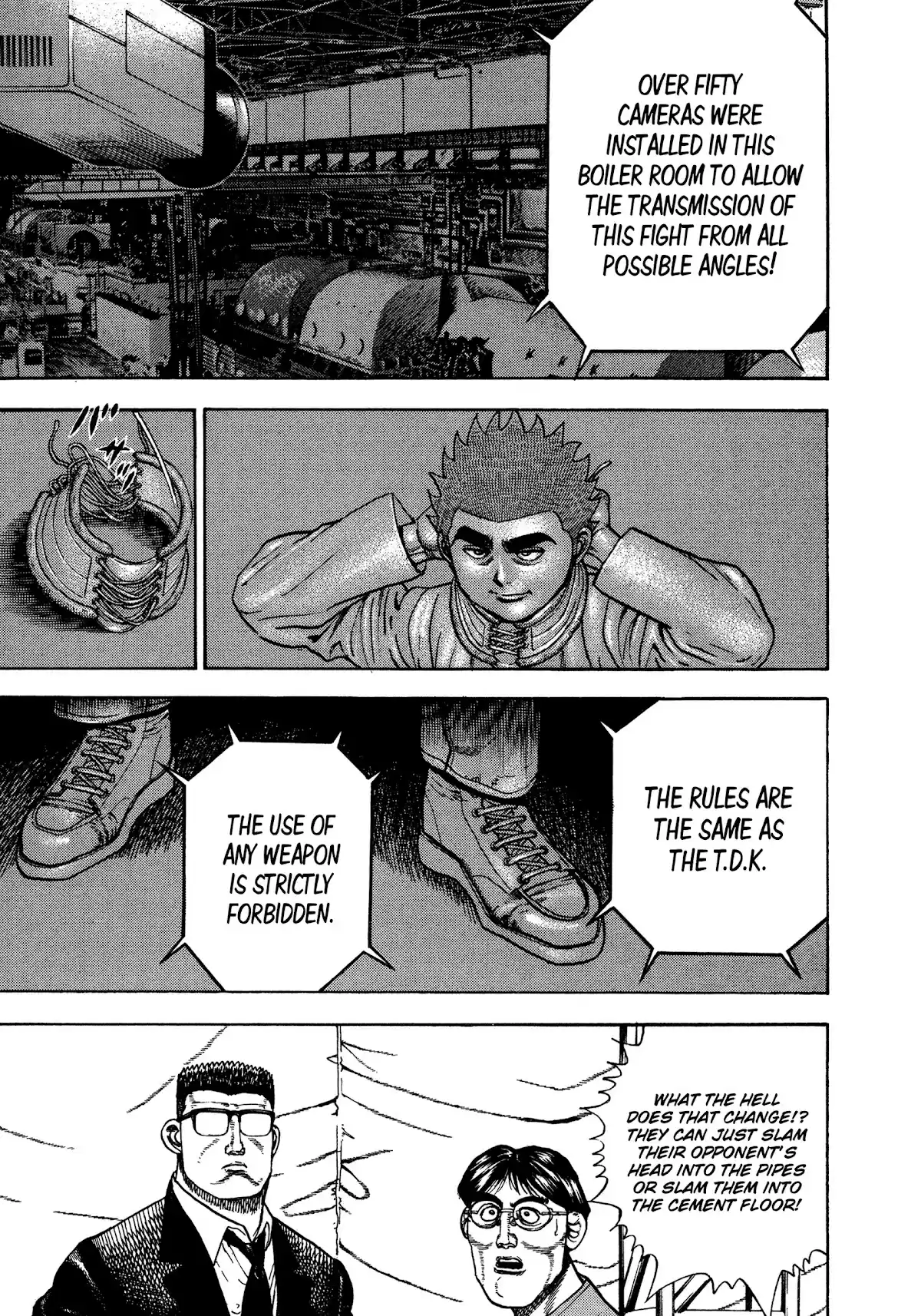 Koukou Tekkenden Tough Chapter 320