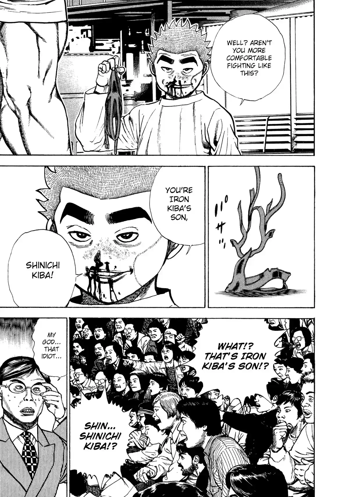 Koukou Tekkenden Tough Chapter 323