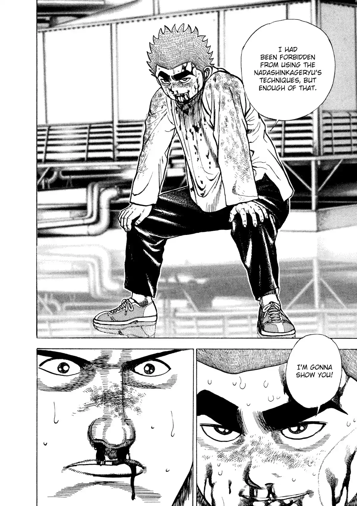 Koukou Tekkenden Tough Chapter 327