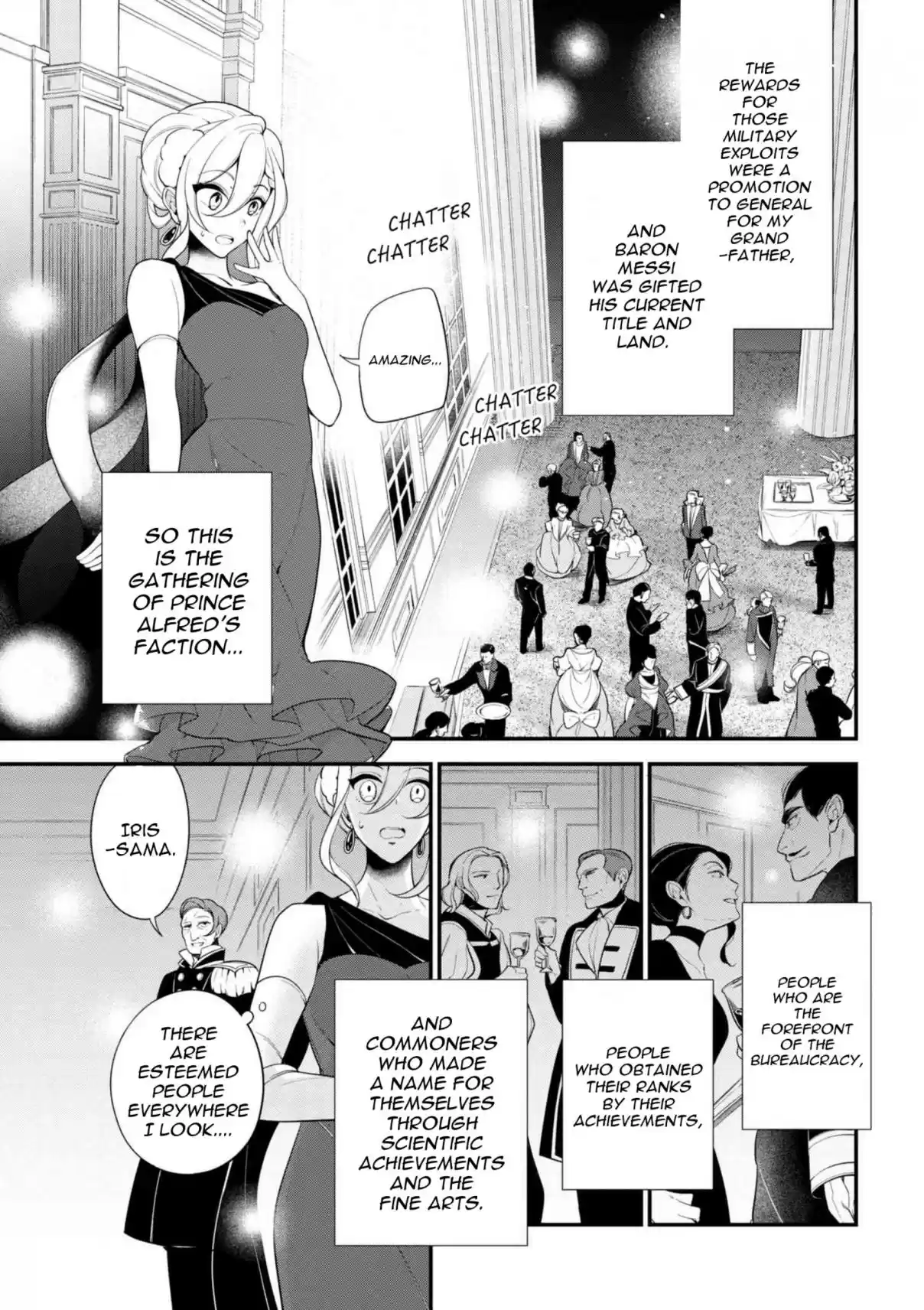 Koushaku Reijou no Tashinami Vol. 4 Ch. 34