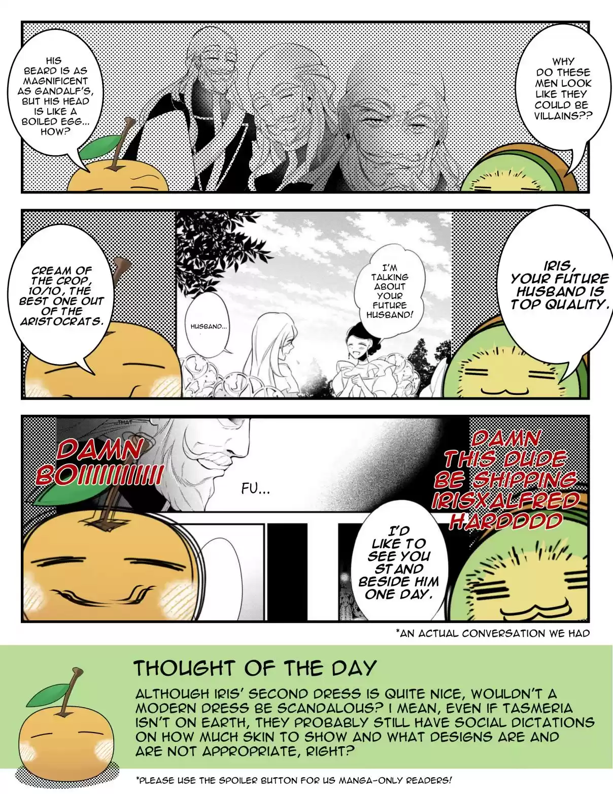 Koushaku Reijou no Tashinami Vol. 4 Ch. 34