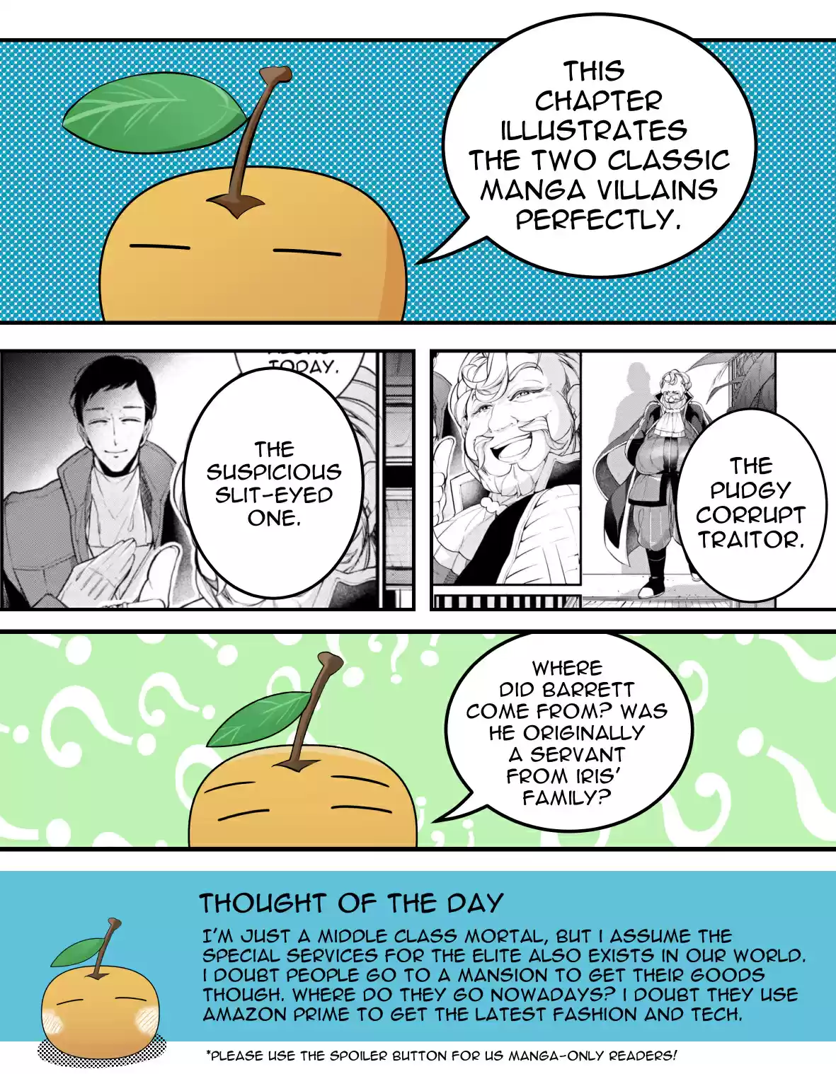 Koushaku Reijou no Tashinami Vol. 5 Ch. 37.1