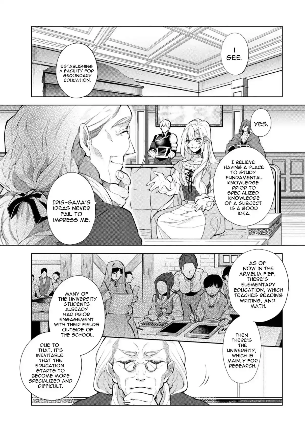 Koushaku Reijou no Tashinami Vol. 5 Ch. 42.1