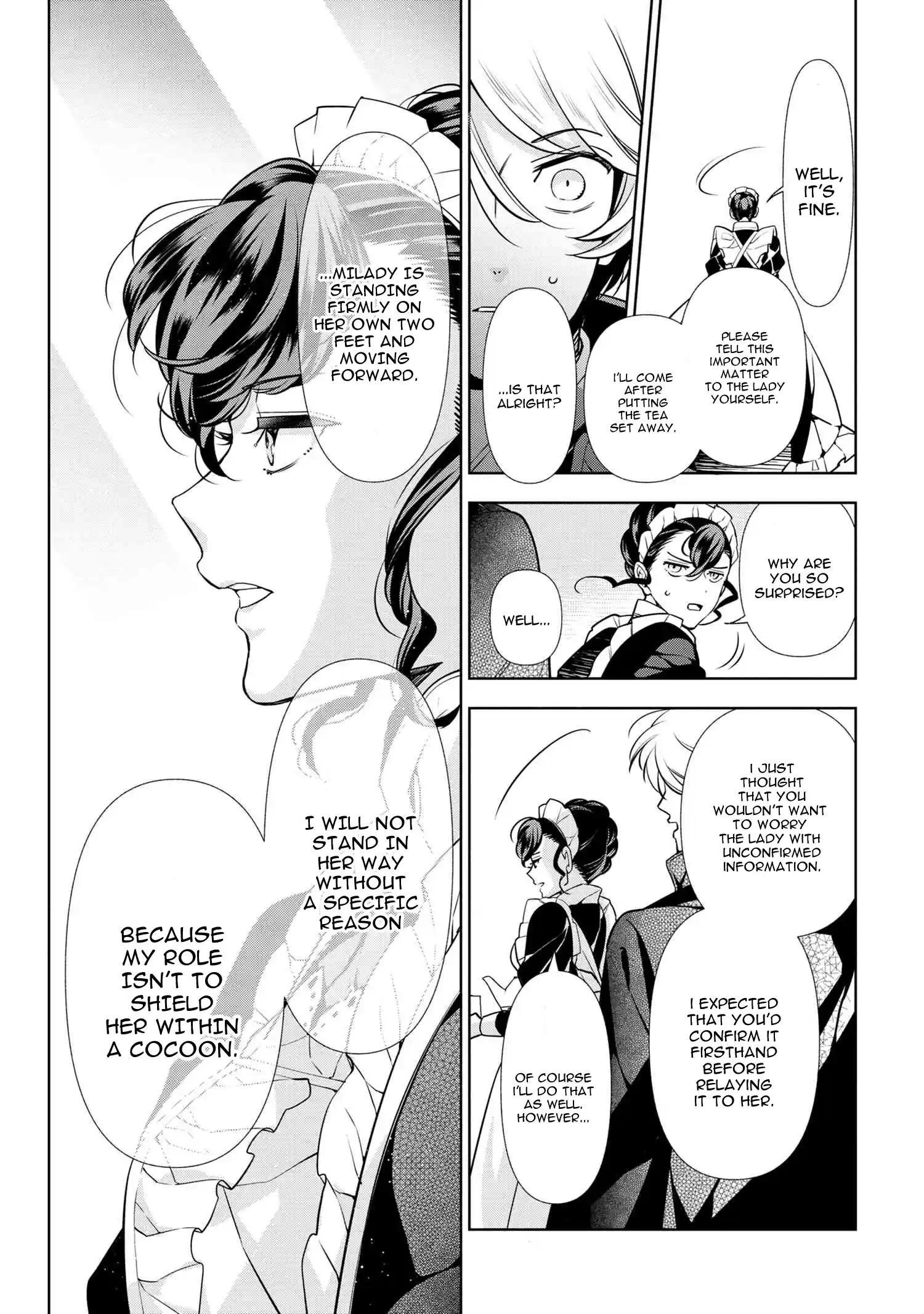 Koushaku Reijou No Tashinami Vol.8 Chapter 58