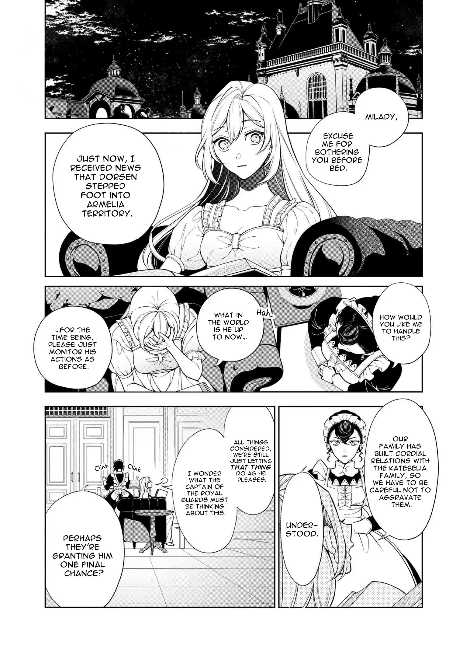 Koushaku Reijou No Tashinami Vol.9 Chapter 61