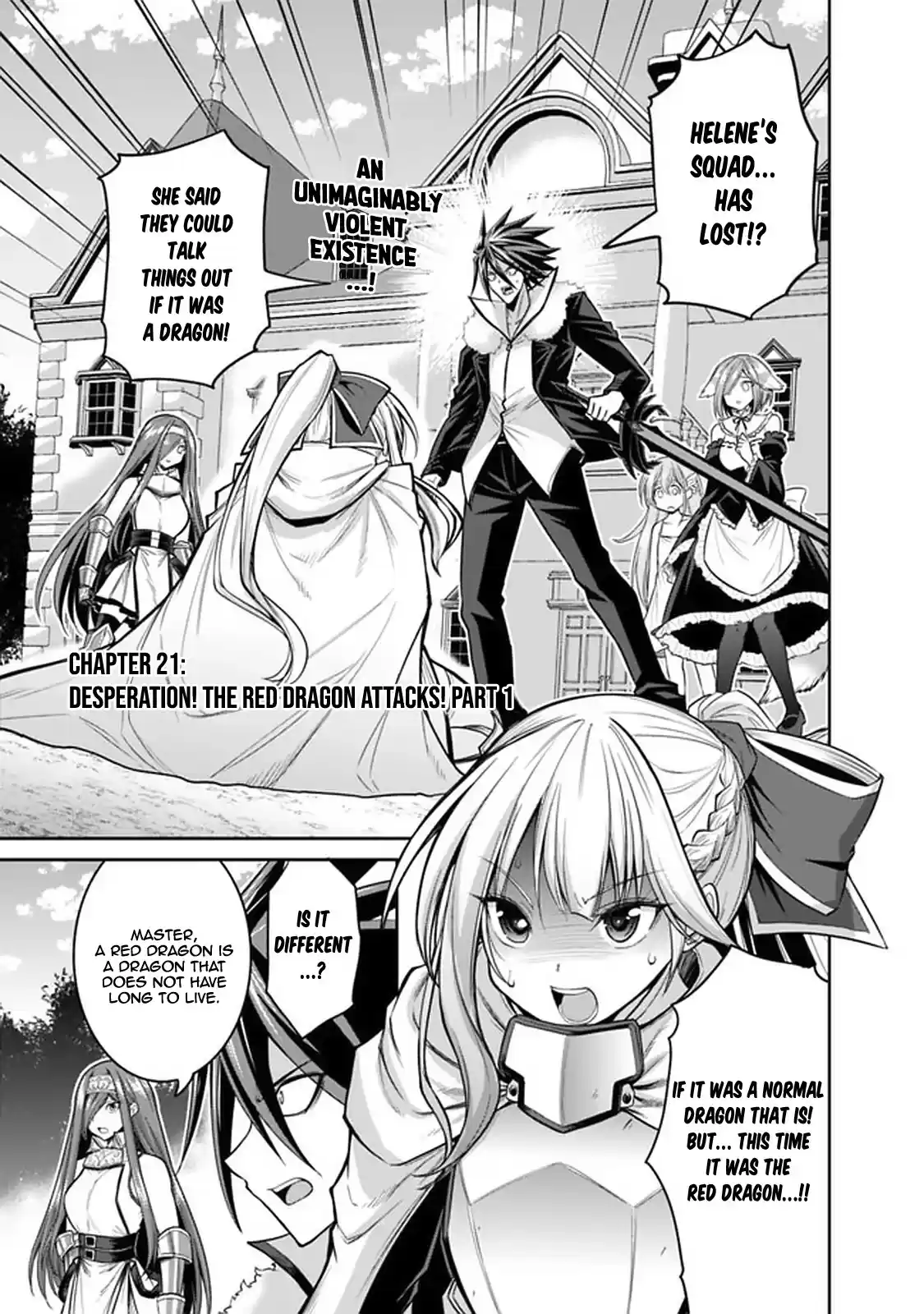 Kujibiki Tokushou Musou Harem-Ken Chapter 21.1