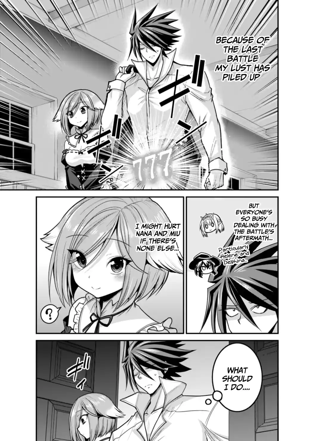 Kujibiki Tokushou Musou Harem-Ken Chapter 27.1